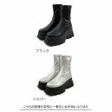厚底トラックソールストレッチショートブーツ | VIVIAN COLLECTION | 詳細画像2