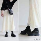 厚底トラックソールストレッチショートブーツ | VIVIAN COLLECTION | 詳細画像9