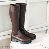 厚底ストレッチロングブーツ | VIVIAN COLLECTION | 詳細画像20