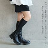 厚底ストレッチロングブーツ | VIVIAN COLLECTION | 詳細画像6