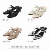 ポインテッドトゥアシメ華奢ストラップサンダル | VIVIAN COLLECTION | 詳細画像2