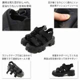 厚底トリプルベルクロダッドスポーツサンダル | VIVIAN COLLECTION | 詳細画像4