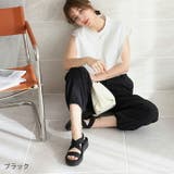 サッ!と履ける厚底コンフォートゴムフィットサンダル | VIVIAN COLLECTION | 詳細画像15