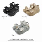 厚底リボンダッドスポーツサンダル | VIVIAN COLLECTION | 詳細画像2