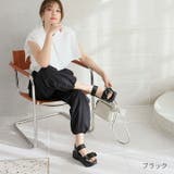 厚底リボンダッドスポーツサンダル | VIVIAN COLLECTION | 詳細画像18