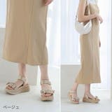 厚底リボンダッドスポーツサンダル | VIVIAN COLLECTION | 詳細画像10