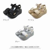 厚底ゴールドパーツベルクロスポーツサンダル | VIVIAN COLLECTION | 詳細画像2