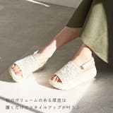 厚底シアーレースダッドスポーツサンダル | VIVIAN COLLECTION | 詳細画像6