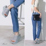 厚底シアーレースダッドスポーツサンダル | VIVIAN COLLECTION | 詳細画像10