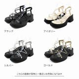厚底プラットフォームチューブストラップサンダル | VIVIAN COLLECTION | 詳細画像2