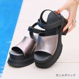 厚底プラットフォームサンダル | VIVIAN COLLECTION | 詳細画像17