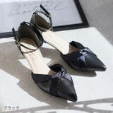 ポインテッドトゥクロスサテンセパレートパンプス | VIVIAN COLLECTION | 詳細画像15
