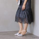 ポインテッドトゥクロスサテンセパレートパンプス | VIVIAN COLLECTION | 詳細画像17