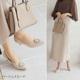 ポインテッドトゥビジューバックルモチーフパンプス | VIVIAN COLLECTION | 詳細画像11 
