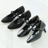 【履きごこちやみつき感激】アーモンドトゥストラップ5cmヒールパンプス | VIVIAN COLLECTION | 詳細画像16 