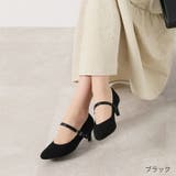 【履きごこちやみつき感激】アーモンドトゥストラップ5cmヒールパンプス | VIVIAN COLLECTION | 詳細画像19 
