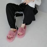ふわふわファー厚底スリッパサンダル | VIVIAN COLLECTION | 詳細画像13