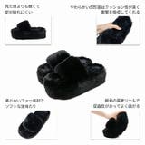 ふわふわファー厚底スリッパサンダル | VIVIAN COLLECTION | 詳細画像4