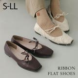 yumi.×VIVIANコラボ 華奢リボンフラットシューズ  | VIVIAN COLLECTION | 詳細画像1 