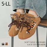 やわらかソールレオパードレースアップスニーカー | VIVIAN COLLECTION | 詳細画像1