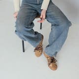 やわらかソールレオパードレースアップスニーカー | VIVIAN COLLECTION | 詳細画像12