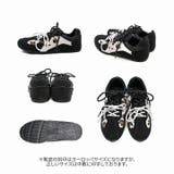 やわらかソールレオパードレースアップスニーカー | VIVIAN COLLECTION | 詳細画像3