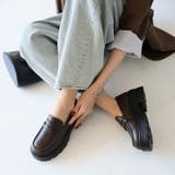 厚底シンプルコインローファー | VIVIAN COLLECTION | 詳細画像18