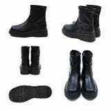 晴雨兼用 厚底ストレッチブーツ | VIVIAN COLLECTION | 詳細画像3 