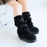 もふぽか2WAY厚底ムートンファーカバーブーツ | VIVIAN COLLECTION | 詳細画像9 