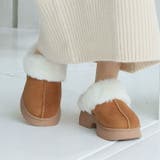 もふぽか厚底チャンキーヒールサボムートンブーツ | VIVIAN COLLECTION | 詳細画像6