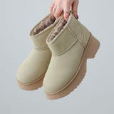 もふぽか厚底5.5cmチャンキーヒールムートンブーツ | VIVIAN COLLECTION | 詳細画像6 