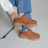 もふぽか厚底チャンキーヒールムートンサボ | VIVIAN COLLECTION | 詳細画像16