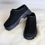 もふぽか厚底チャンキーヒールムートンサボ | VIVIAN COLLECTION | 詳細画像6