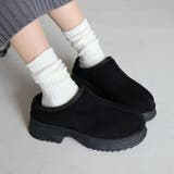 もふぽか厚底チャンキーヒールムートンサボ | VIVIAN COLLECTION | 詳細画像9