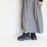 もふぽか厚底7cmチャンキーヒールムートンブーツ | VIVIAN COLLECTION | 詳細画像14 