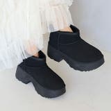 もふぽか厚底7cmチャンキーヒールムートンブーツ | VIVIAN COLLECTION | 詳細画像5 