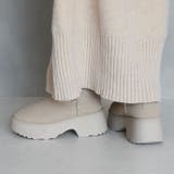 もふぽか厚底7cmチャンキーヒールムートンブーツ | VIVIAN COLLECTION | 詳細画像6 
