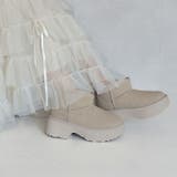 もふぽか厚底7cmチャンキーヒールムートンブーツ | VIVIAN COLLECTION | 詳細画像9 