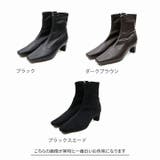 プレートヒールストレッチショートブーツ | VIVIAN COLLECTION | 詳細画像2 
