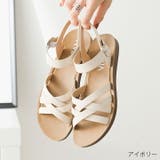 カジュアルコンフォート編み込みデザインサンダル | VIVIAN COLLECTION | 詳細画像19