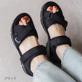 やわらかソールベルクロスポーツサンダル | VIVIAN COLLECTION | 詳細画像12