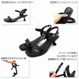 ダブルベルトアンクルストラップサンダル | VIVIAN COLLECTION | 詳細画像4