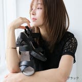 履きごこちやみつき感激 クロスデザインゴムバンドサンダル | VIVIAN COLLECTION | 詳細画像18