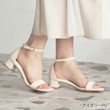 履きごこちやみつき感激 スクエアトゥアンクルストラップサンダル | VIVIAN COLLECTION | 詳細画像16