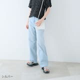 厚底グリッターベルクロスポーツサンダル | VIVIAN COLLECTION | 詳細画像12