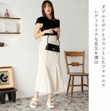 厚底ダブルリボンストラップサンダル | VIVIAN COLLECTION | 詳細画像5