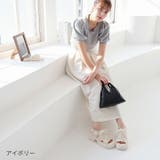 厚底レースアップスニーカーサンダル | VIVIAN COLLECTION | 詳細画像13