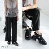 厚底レースアップスニーカーサンダル | VIVIAN COLLECTION | 詳細画像9