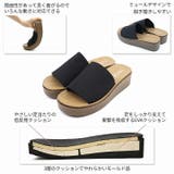 サッ!と履ける厚底コンフォートニットサンダル | VIVIAN COLLECTION | 詳細画像4