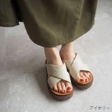 サッ!と履ける厚底コンフォートクロスサンダル | VIVIAN COLLECTION | 詳細画像19